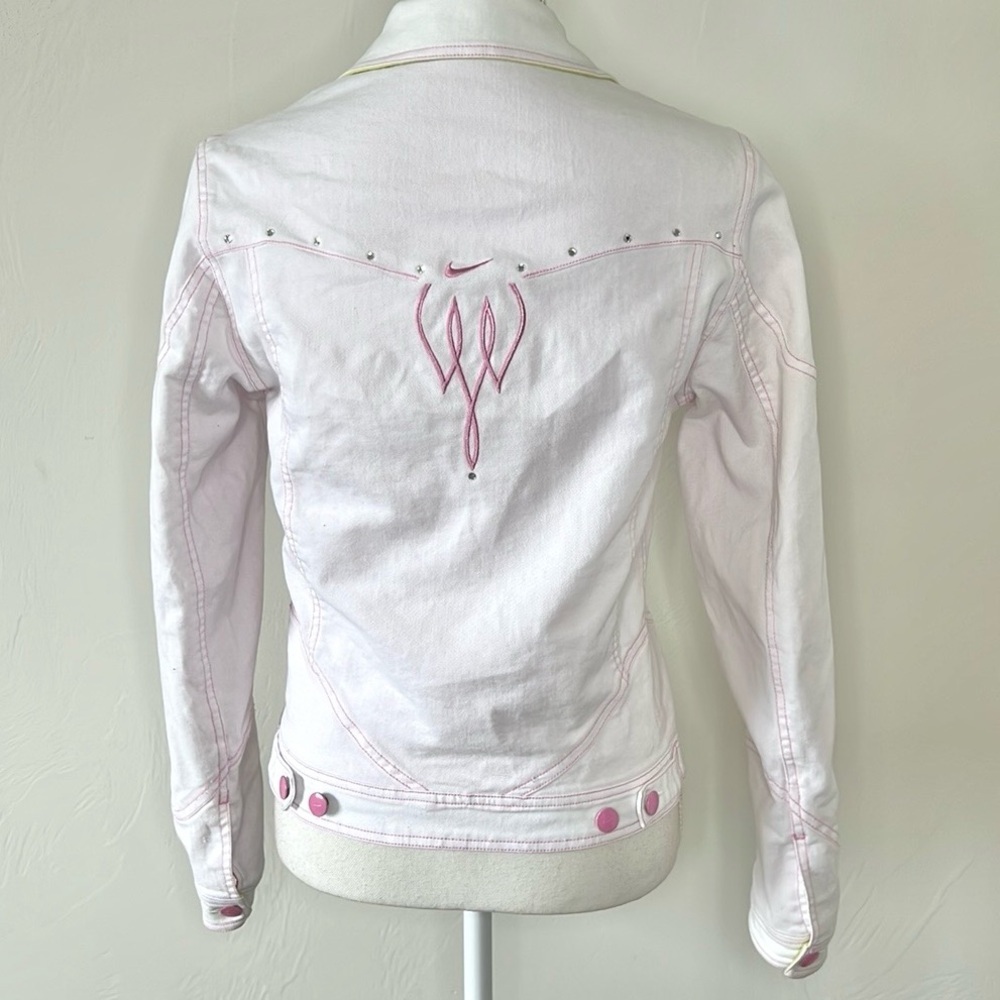 Y2K Nike Bedazzled Denim Jacket - Picture 7 of 12